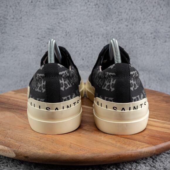 Allsaints London Spitalfields Slip On Cube Low Top Sneakers Men's 10 US 43 EU - Picture 4 of 9